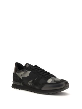 Valentino Garavani Rockrunner Sneaker - Black