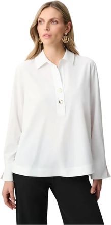 Joseph Ribkoff Overhemden, Dames, Wit, L, Bianca Blouse