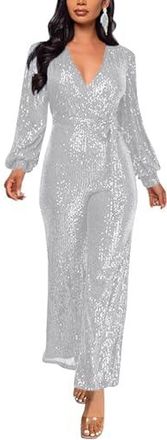 Combinaison Femme Été Manches Courtes - Jumpsuit Élégant Avec Ceinture - 100% Polyester
