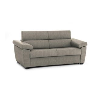 Dmora Sof&aacute; Cama 2 Plazas Contrada, Desenfundable, Espacio De Almacenaje Made In Italy, Apertura Abatible, 205x95 Cm Gris Tortora