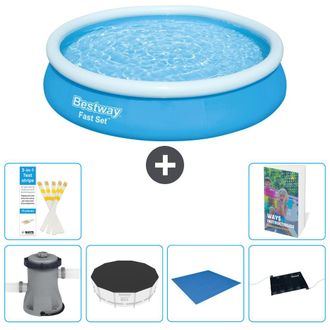 Bestway Piscina Bestway Fast Set Redonda - 366x76 Cm - 7-piezas S214