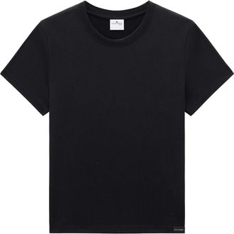 Courrèges AC Straight T-shirt - men - Cotton - L - Black