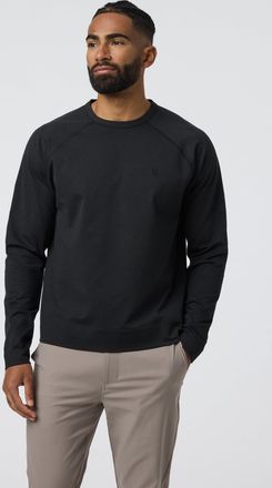 Vuori Clothing Coronado Crew Neck Shirt Relaxed Fit | Driftwood Heather | Medium