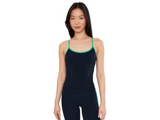 SPLITS59 Airweight Tank Top Womens Clothing Indigo/Spearmint : LG, Nylon/Spandex