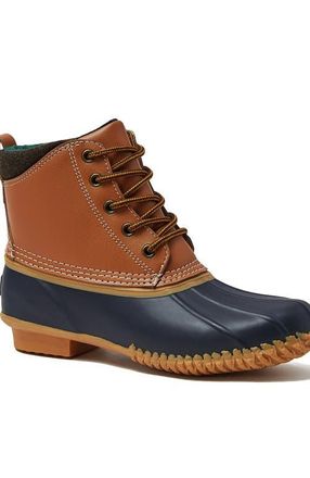 Lands End Insulated Duck Boots in Hazelnut Leather at Nordstrom, Size 10