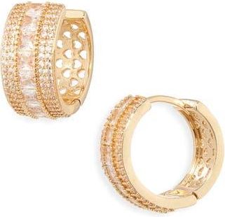 Natasha Huggie Earrings in Gold at Nordstrom Rack
