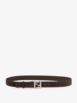 Fendi Cintura Squared FF in suede - FENDI - gender_Man