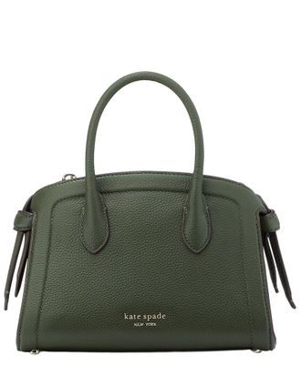 Kate Spade New York Kate Spade New York Knott Mini Zip-Top Leather Satchel