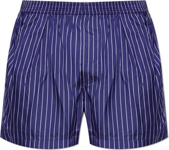 Tom Ford Zijden Boxershorts - Heren - Onderbroek - Blauw - M - Ondergoed