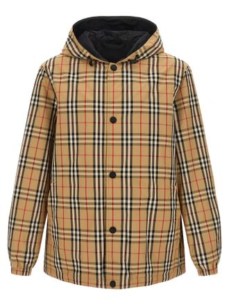 Burberry Multicolor Polyamide Shell Mens Jacket