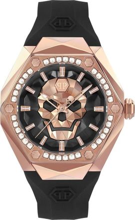 Philipp Plein The $Kull Spikes Watch - Heren - Horloges - Zwart - ONE Size - Accessoires