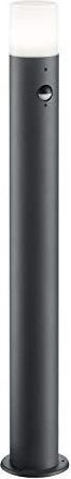 Trio Hoosic Poste Exterior 1xe27 Con Sensor De Movimiento Antracita H80 Cm Ip44 Lighting