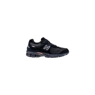 New Balance Sneakers, male, Black, Size: 8 1/2 US Slip-On Sporty Suede Sneakers
