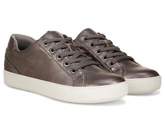 Naturalizer Morrison Womens Lace up casual Shoes Pewter Leather : 6.5 M (B)