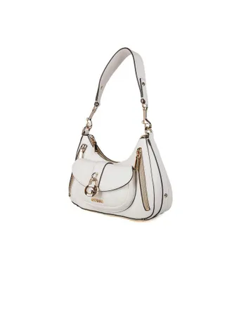 Guess Jessa Shoulder Bag - White