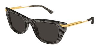Bottega Veneta BV1369S 003 Womens Sunglasses Tortoiseshell Size 50