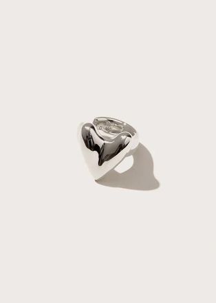 Otiumberg Roscida Heart Ear Cuff in Silver at Nordstrom