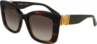 Karl Lagerfeld Womens KL6139S 53 212 Sunglasses - Brown - One Size