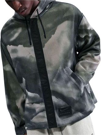 Nike x Stussy Ghillie Allover Print Jacket Green HQ8537-900