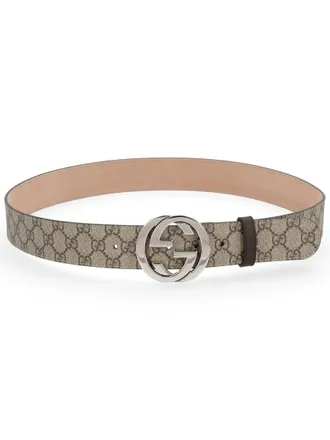 Gucci G&uuml;rtel mit Kreuzschnalle Gg