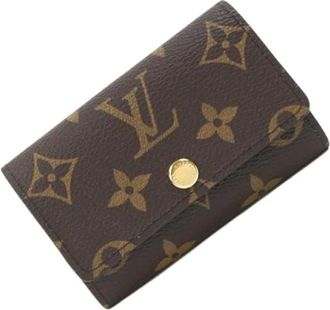 Louis Vuitton Pre-owned Accessories, male, Brown, Size: ONE SIZE Pre-owned Vintage Monogram Keycase