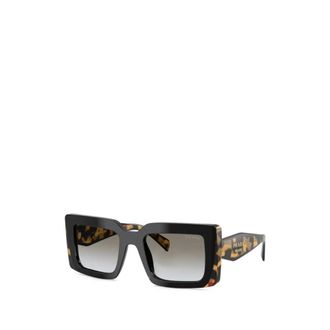 Prada Sunglasses, female, Black, Size: 52 MM D01S Sunglasses