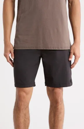 Billabong Surftrek Journey Hybrid Shorts in Black at Nordstrom, Size 32