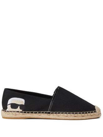 Karl Lagerfeld Ikon NFT Kamini espadrilles - Zwart
