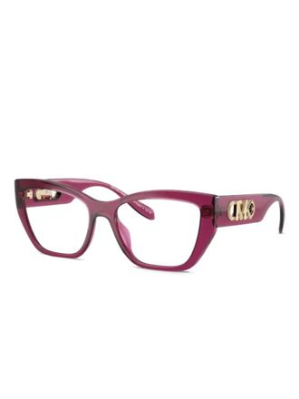 Michael Kors 4149U VISTA geometric-frame glasses - Purple