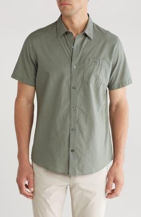 Travis Mathew Studebaker Regular Fit Short Sleeve Shirt in Laurel at Nordstrom Rack, Size Xx-Large