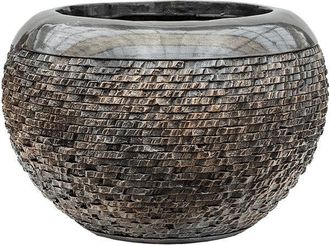 Baq Grosser Blumentopf Luxe Lite Universe Layer Globe ø 45 cm - Bronze