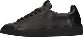 D.A.T.E. Levante Mono - Heren - Sneakers - Zwart - 42 EU - Leer - Schoenen