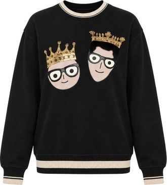 Dolce & Gabbana Felpa - - Sweatshirts & Hoodies - Donna - Nero - S