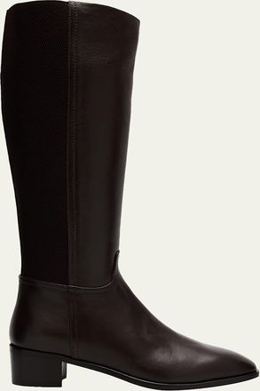 Aquatalia Ricarda Leather Knee-High Boots
