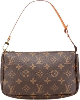 Louis Vuitton Pre-owned Shoulder Bags, female, Brown, Size: ONE SIZE Pre-owned Vintage Shoulder Bag