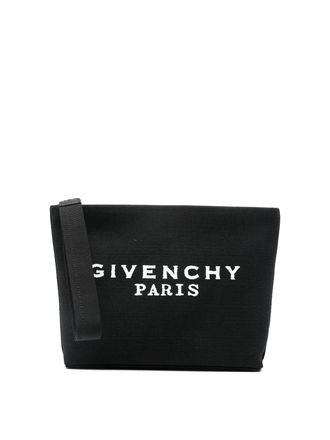 Givenchy Logo Cotton Pouch