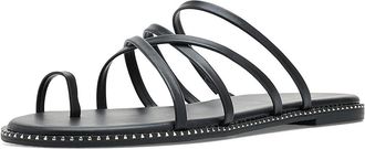 Nine West Digen Womens Dress Sandals Black : 6.5 M, Faux Leather