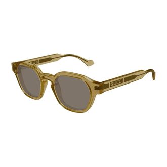 Gucci Sunglasses, male, Yellow, Size: 50 MM Sunglasses