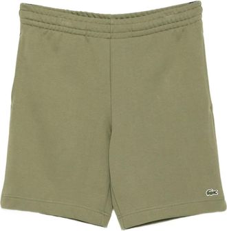 Lacoste Shorts in pile - Verde