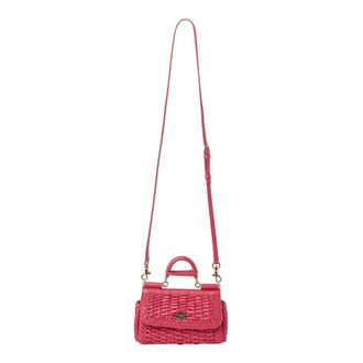 Dolce & Gabbana Small Sicily Handbag - female - Dolce & Gabbana - Cross Body Bags - Pink - ONE SIZE - Bags