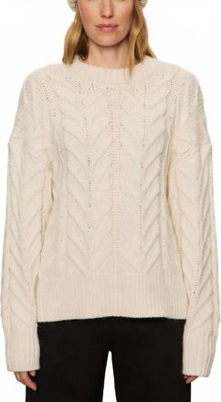 Sanctuary Snow Bunny Sweater In Chalk