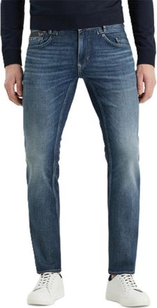 PME Legend Diep Middenblauwe Commander 3.0 Jeans - Heren - Slim Fit Jeans - Blauw - W33 L36 - Denim - Jeans