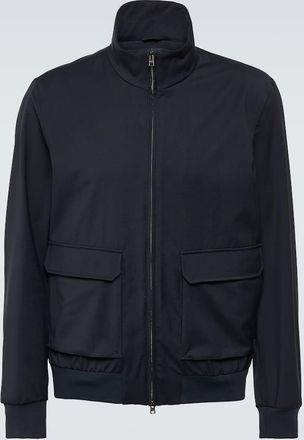 Herno Virgin wool bomber jacket