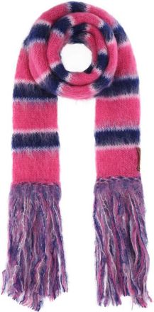 Marni Multicolor Striped Scarf