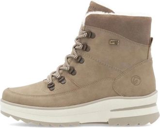 Remonte Winterlaarzen met Antislipzool - Dames - Winterlaarzen - Beige - 37 EU - Wol - Schoenen