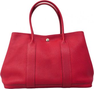 Herm&egrave;s Silver Negonda Leather Tote Bag (Pre-Owned)