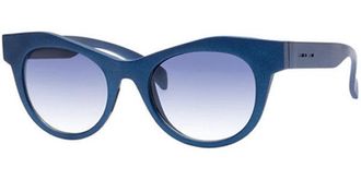 Italia Independent II 0096TT 022.000 Mens Sunglasses Blue Size 51