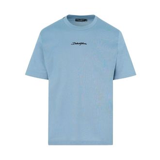 Dolce & Gabbana Embroidered Logo T Shirt