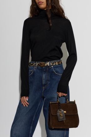 Dolce & Gabbana Bag My Sicily Small, Womens, Brown