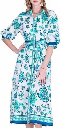 Jade Yoga Whisper Maxi Dress In Blue